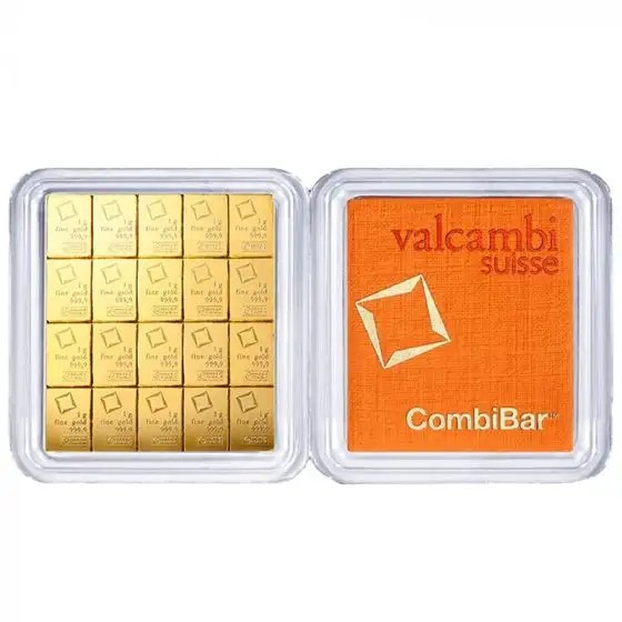 20g CombiBar Goldtafel Valcambi