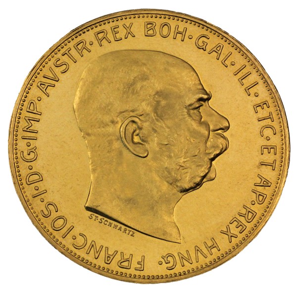 1 oz Gold 100 Kronen 1915