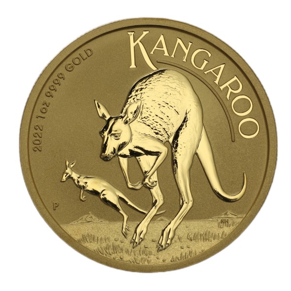 1 oz Gold Kangaroo 2022