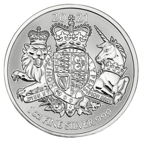 1 oz Silber Royal Arms 1 oz Silber 2021